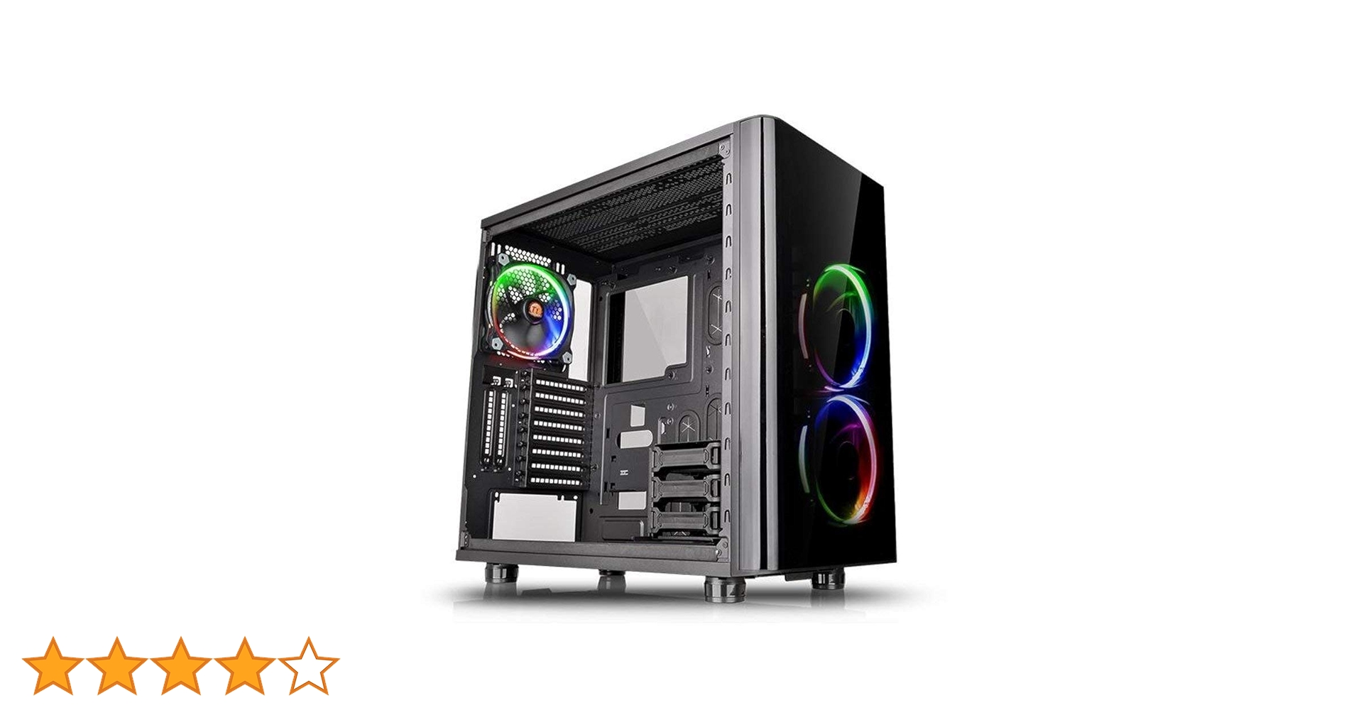 Amazon | Thermaltake VIEW 31 TG RGB ミドルタワーPCケース